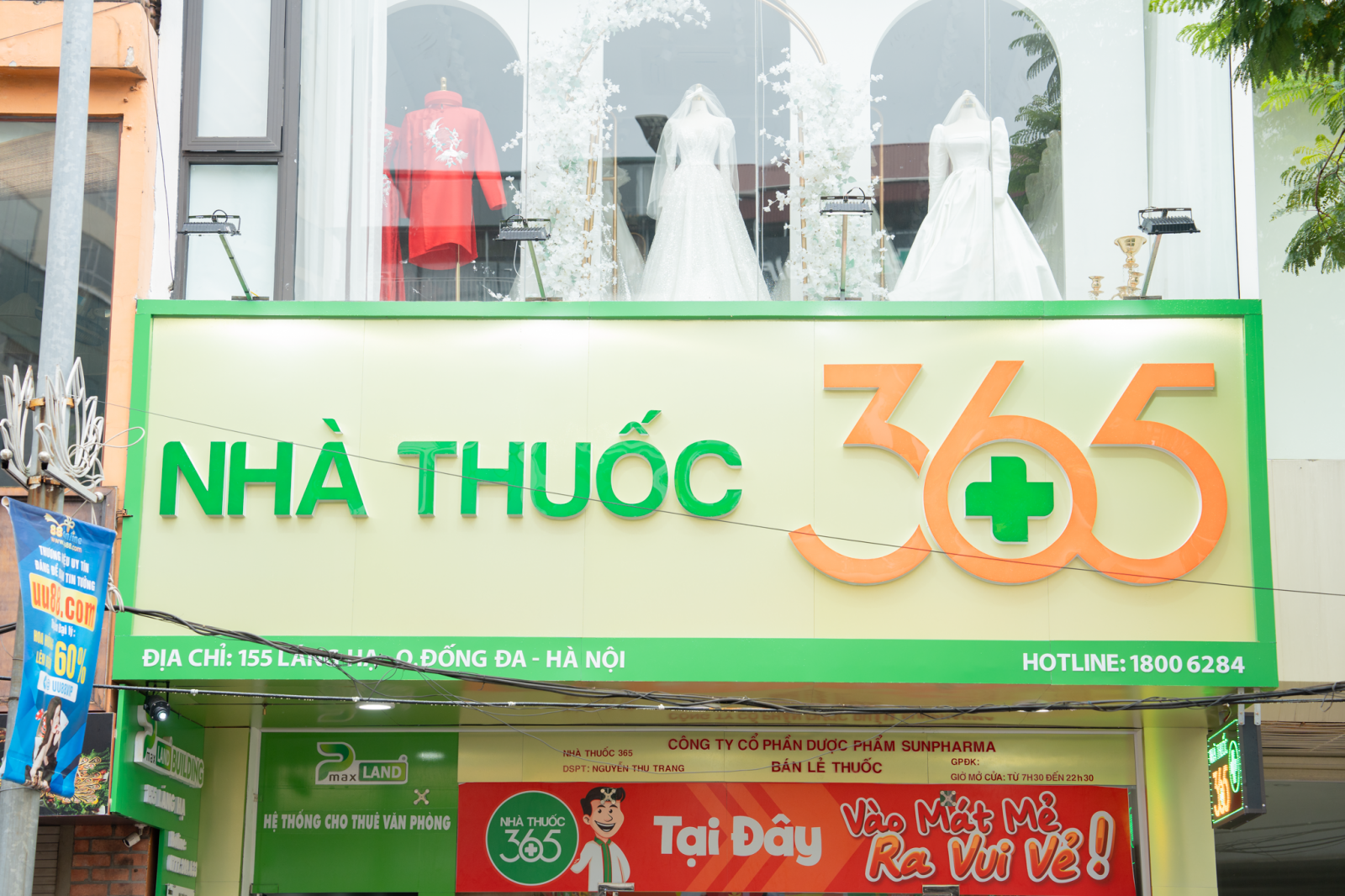 Nhà thuốc 365 khai trương cơ sở thứ 3 tại 155 Láng Hạ
