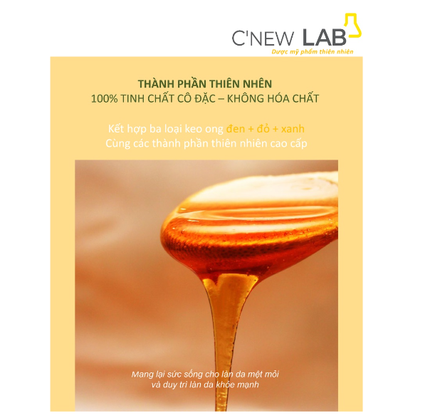 C'New Lab Real Propolis Glow Boosting Pad 140ml – Bông dưỡng sáng da ngừa nhăn da và làm sáng da
