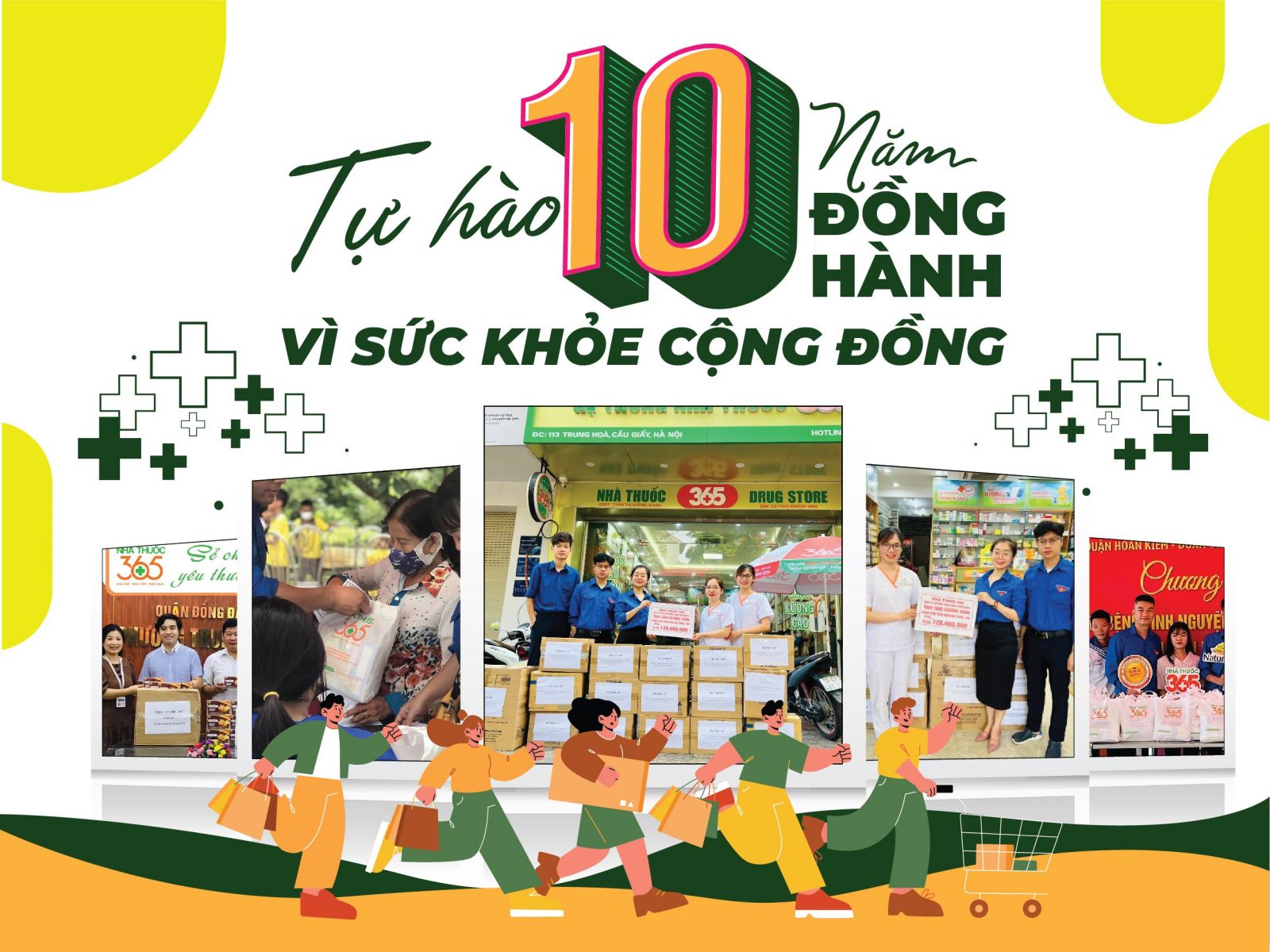 Nhà thuốc 365 và 10 năm đồng hành