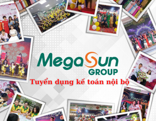 Megasun Group truy tìm đồng đội kế toán nội bộ, lương thưởng hấp dẫn