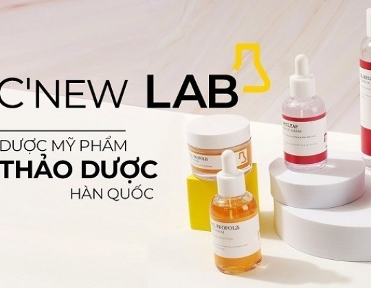 C’New Lab – Thương hiệu dược mỹ phẩm thảo dược từ Hàn Quốc