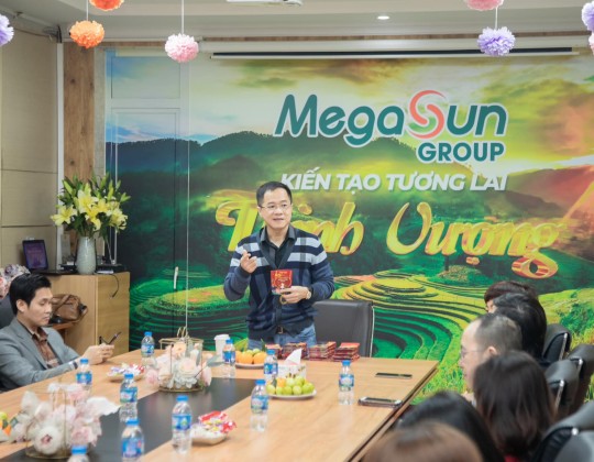 Megasun Group khai xuân: Mở hàng đầu năm Đại Cát Đại Lợi