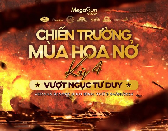 Chiến trường mùa hoa nở kỳ IV với chủ đề “Vượt ngục tư duy”