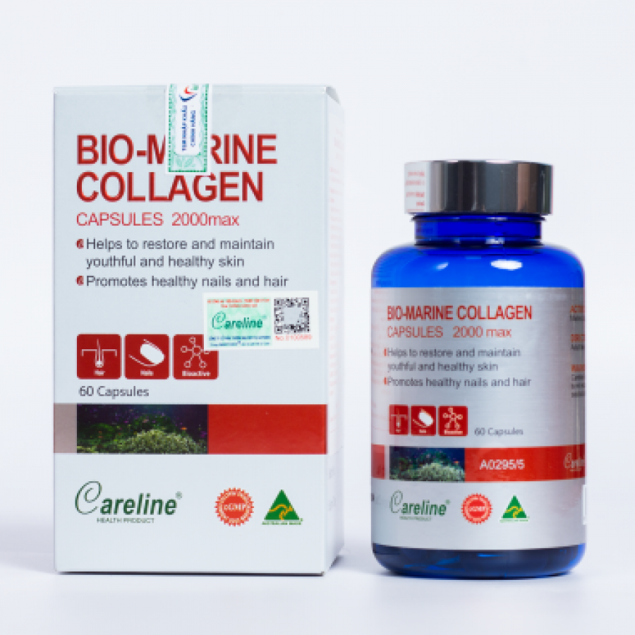 Bio Marine Collagen 60 Viên - Ngăn Ngừa Lão Hóa, Giảm Nếp Nhăn Da