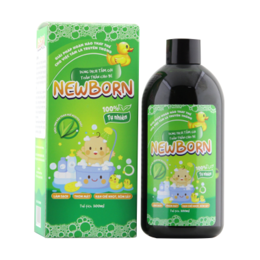 Newborn - Dung Dịch Tắm Gội Toàn Thân Cho Bé