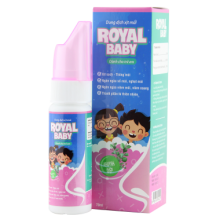 Royal Baby - Dung dịch xịt mũi Royal Baby cho trẻ em