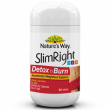 Nature's Way SlimRight 1 2 3 Detox'n Burn - Viên uống hỗ trợ giảm cân