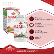 Olympian Labs M4M Multi-Vitamin For Men - Bổ sung vitamin và khoáng chất cho nam giới