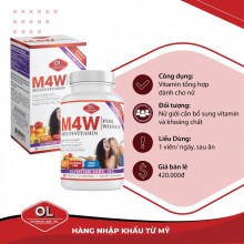 Olympian Labs M4W Multi-Vitamin For Women – Bổ sung vitamin và khoáng chất cho nữ giới