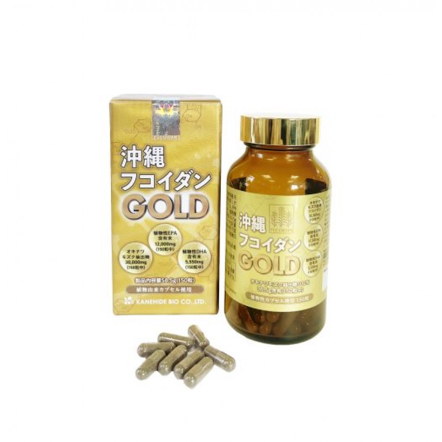 Okinawa Fucoidan Gold - Hỗ trợ điều trị ung thư và phòng chống suy mòn khối cơ