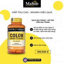 Mason Natural Colon Herbal Cleanser May Support – Hỗ Trợ Chức Năng Đại Tràng