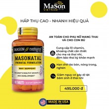 Masonatal Prenatal Formulation - Vitamin Tổng Hợp Cho Phụ Nữ Mang Thai, Cho Con Bú