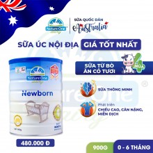 Nature One Dairy Newborn Infant Formula Step 1 - Sữa Úc nội địa giá tốt nhất cho bé từ 0 - 6 tháng tuổi
