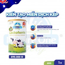 Nature One Dairy Lactoferrin Formulated Milk Powder – Sữa tăng cường miễn dịch kép (Hộp 60 gói x 1g)