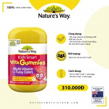 Vita Gummies Multi Vitamin For Fussy Eaters - Kích Thích Ăn Ngon, Hỗ Trợ Hệ Tiêu Hóa Cho Trẻ