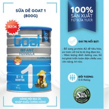 Sữa Hoàng Gia Úc Royal Ausnz Goat Infant Formula 1 - Sữa dê dành cho trẻ 0-6 Tháng Tuổi