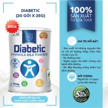 Sữa Hoàng Gia Úc Royal Ausnz Diabetic Formula Milk Powder – Dành riêng cho người tiểu đường