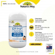 Nature’S Way Kids Smart Dha 300Mg - Bổ Sung Dha Cho Bé Thông Minh