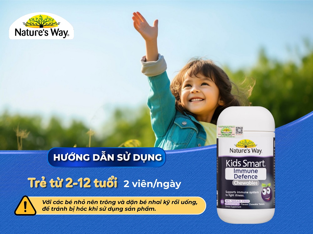 Nature's Way Kids Smart Immune Defence Chewables