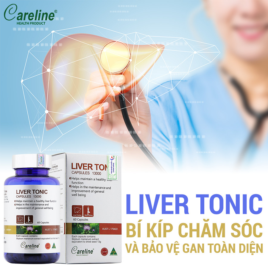 Liver Tonic Capsule cung cấp một nền tảng vững chắc cho một lá gan khỏe mạnh!