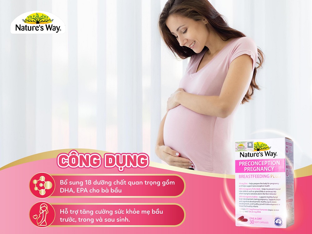 Nature's Way PreConception Pregnancy Breastfeeding Plus