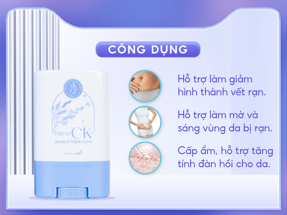 C’New Lab New CK - Sáp rạn da dạng Balm dành cho bà bầu