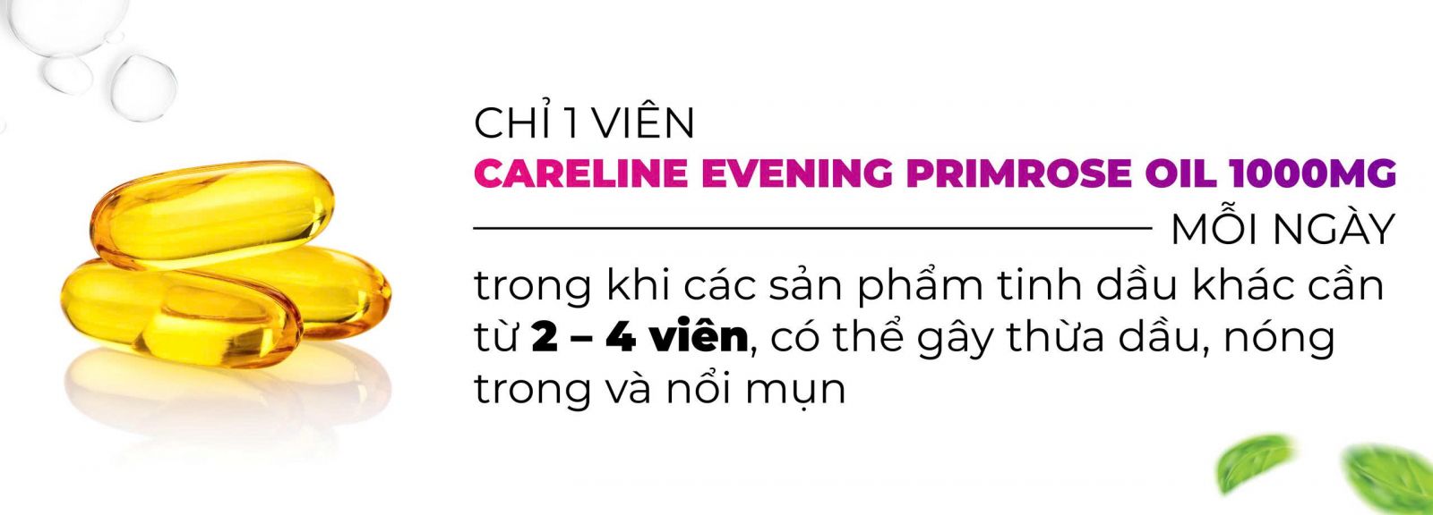 Careline Evening Primrose Oil 1000mg