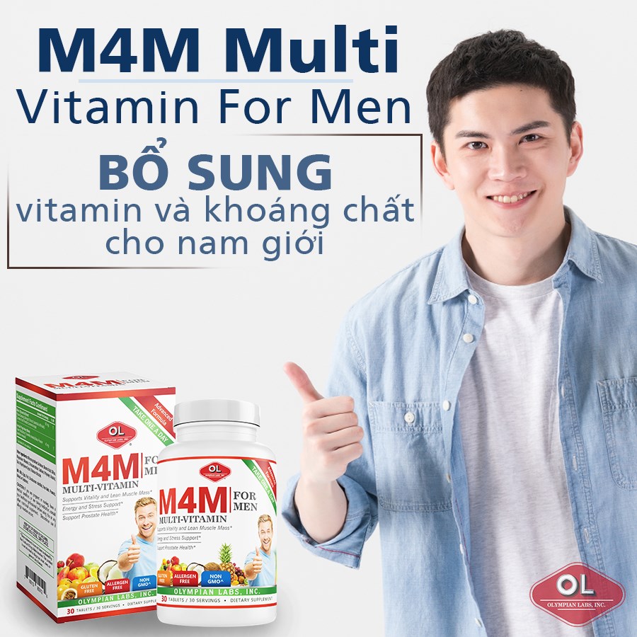 Vitamin tổng hợp cho nam giới