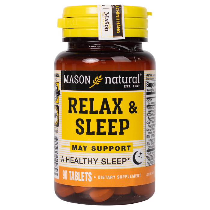 Mason Natural Relax & Sleep – Cải thiện và nâng cao chất lượng giấc ngủ