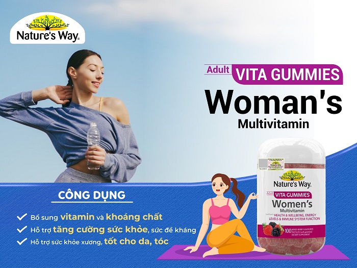 Nature’s Way Adult Vita Gummies Women’s Multivitamin