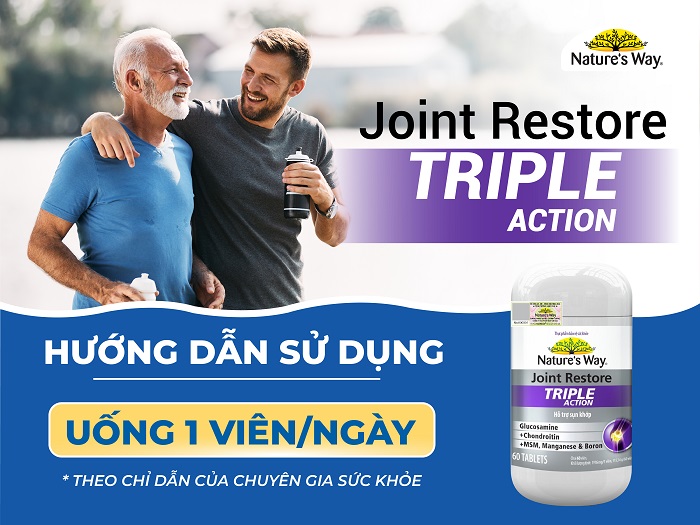 Nature's Way Joint Restore Triple Action - Viên uống hỗ trợ sụn khớp