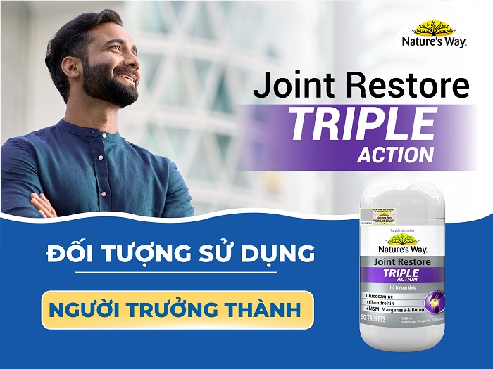 Nature's Way Joint Restore Triple Action - Viên uống hỗ trợ sụn khớp