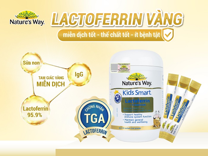 Nature’s Way Kids Smart Lactoferrin + Colostrum