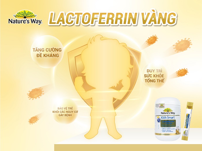 Nature’s Way Kids Smart Lactoferrin + Colostrum