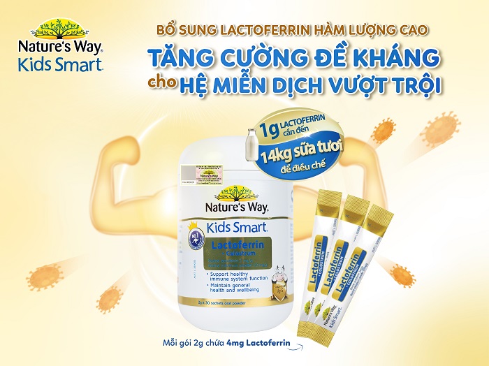 Nature’s Way Kids Smart Lactoferrin + Colostrum