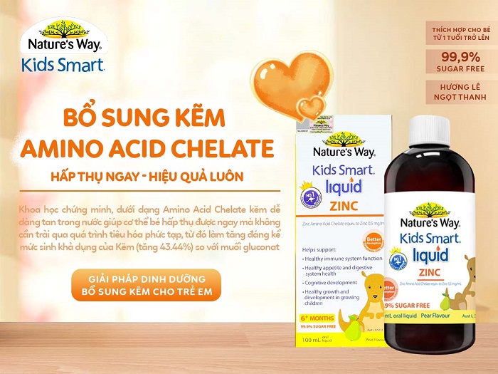 Nature’s Way Kids Smart Liquid ZinC