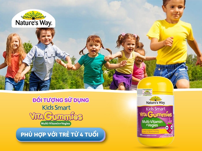 Nature's Way Kids Smart Vita Gummies Multi-vitamin Vegies