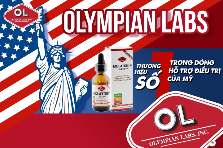 Olympian Labs – Thương hiệu số 1 trong dòng hỗ trợ điều trị tại Mỹ