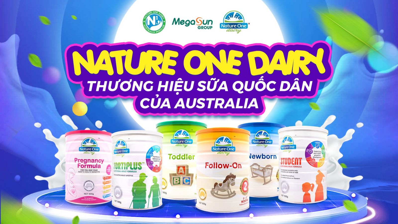 Nature One Dairy - Thương hiệu sữa quốc dân tại Úc