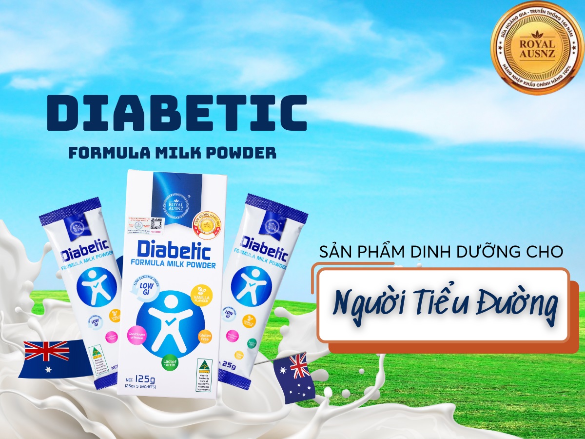 Sữa Hoàng Gia Úc Diabetic Formula Milk Powder 