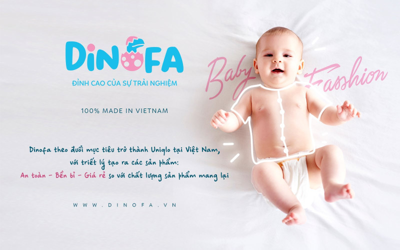 DINOFA - Thương hiệu thời trang cao cấp cho bé