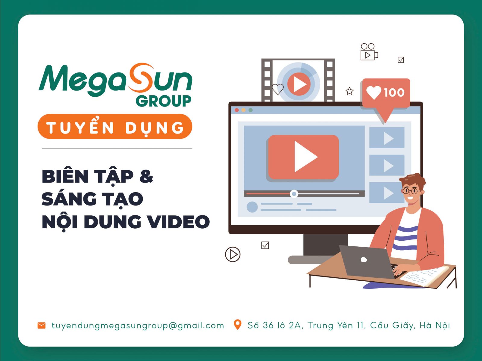 Tuyển dụng biên tập Video